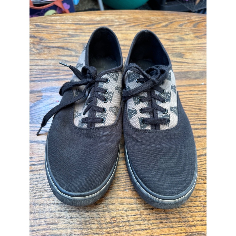 Star Wars Boys Darth Vader‎ Low Top Sneakers Black Grey Size 11 Athletic Shoes